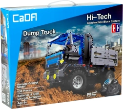 Set de construit camion militar cu telecomandă 2în1