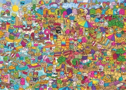 Puzzle Vacanță dulce 1000 piese GIBSONS