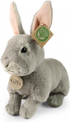 Iepuraș de pluș gri 23 cm RAPPA ECO