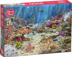 Puzzle CHERRY PAZZI Reciful de corali Paradise 2000 piese