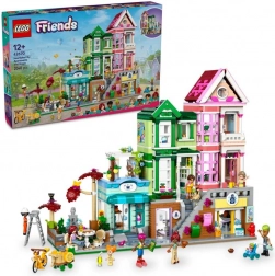 Apartamente și magazine LEGO Friends în orășelul Heartlake