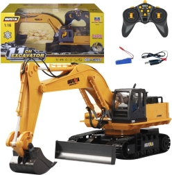Excavator pe șenile RC cu cabină rotativă HUINA 1:16