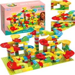Woopie pistă cu bile set de construcție 340 piese