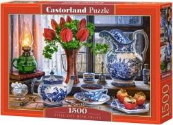 Puzzle 1500 piese Natură moartă cu lalele