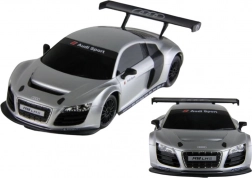 Auto R/C 1:24 sport Audi R8 LMS cu telecomandă, argintiu