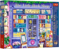 Puzzle Trefl Premium Plus Teatime – librărie cochetă, 500 de piese