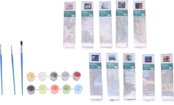 Set creativ pictură după numere 30x30 cm