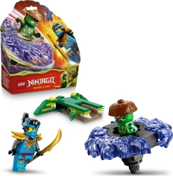 LEGO NINJAGO Nya vs. creatura mutantă cu spinner