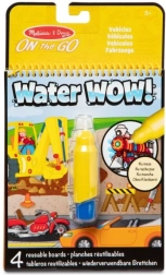 Cărți de colorat cu apă Water Wow Vehicule – Melissa & Doug