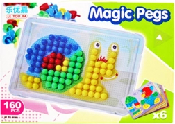 mozaic cu pini 240 buc., 15 mm