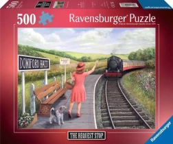 Puzzle Ravensburger „Stație la cerere” – 500 de piese