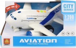 Avion 1:200 cu mecanism de inerție, lumină și sunet