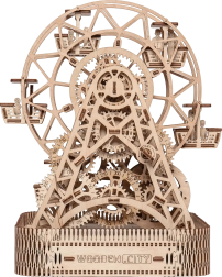 Model de lemn al Roții Rusești WOODEN CITY