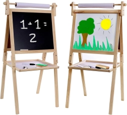 Tablă magnetică mare, cu două fețe, 2Kids Toys