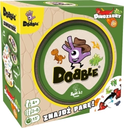 Dobble dinozauri – joc de cărți rapid pentru perspicacitate