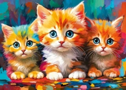 Puzzle Trei inimi mici 500 piese CHERRY PAZZI