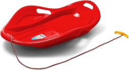 Sanie alunecătoare pentru copii tip scoică Baby Mix Premium Komfort 80 cm roșie