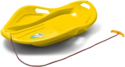 Sanie pentru copii Scoică Baby Mix Premium Confort 80 cm galbenă