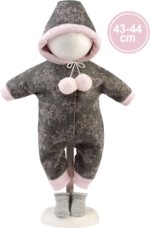 Hăinuțe pentru păpușa bebeluș Llorens 43–44 cm