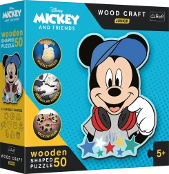 Puzzle din lemn în Lumea lui Mickey 50 de piese