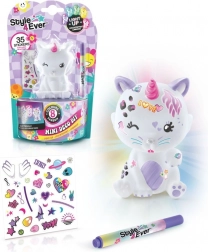 Figurină decorativă luminoasă STYLE4EVER mini deco, 8 culori