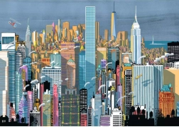 Puzzle Oraș New York 1000 piese