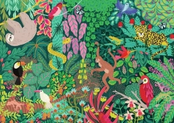 Puzzle Ravensburger Pădure Tropicală Magic 1000 piese