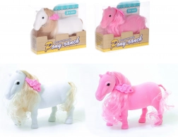 Cal cu broșă decorativă