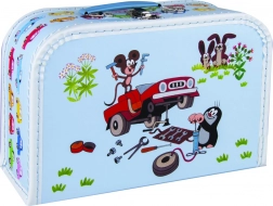 Valiză cu motivul Krtek și mașina