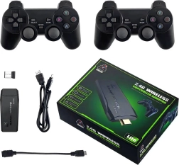 Consolă de jocuri retro RENEW FORCE pentru televizor, cu două controllere