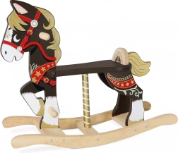 Le Toy Van Petilou cal de legănat pentru copii – maro din lemn