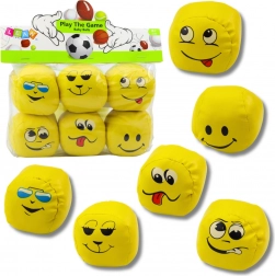 Set de Emoticoane Mingi Sportive Moi 6 buc 7 cm