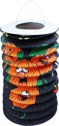 Lampion Halloween cu dovleci veseli