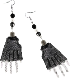 Cercei mâini de vrăjitoare pentru Halloween