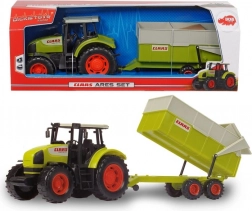 Tractor Claas Ares cu remorcă