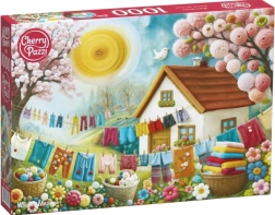Puzzle CHERRY PAZZI – Poiana de lână, 1000 piese