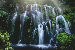 Puzzle Ravensburger Waterfall Retreat Bali 3000 piese