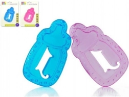 Inel de dentiție răcoritor în formă de biberon, 11 cm