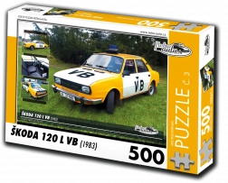 Puzzle RETRO-AUTA Șkoda 120 L VB