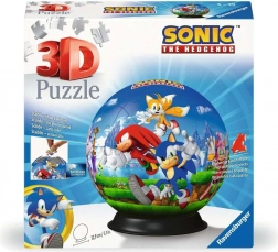 puzzle 3D minge Sonic 72 piese de la Ravensburger