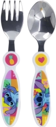 Set de tacâmuri pentru copii Stitch – linguriță și furculiță