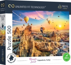 Puzzle TREFL UFT apus romantic, Cappadocia, 500 piese