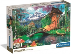 Puzzle Clementoni Acasă în pantoful vechi 500 piese