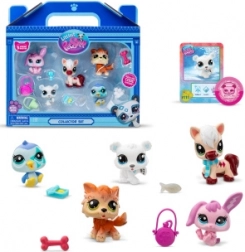 littlest pet shop set de colecție de iarnă winter besties