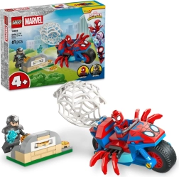 LEGO Spidey pe motocicletă vs. Rhino
