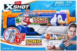 Pistolă de apă Zuru X-Shot Sonic the Hedgehog Umplere Rapidă