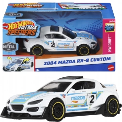 Hot Wheels Pull-Back Speeders 2004 Mazda RX-8 Custom mașinuță metalică 1:43