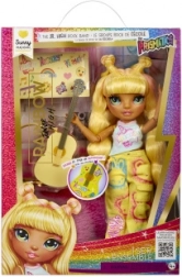 rainbow high junior fashion păpușă sunny – chitaristă rock