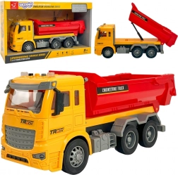 woopie autobasculantă de construcții 1:12 cu lumini și sunete