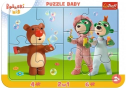 Puzzle în ramă pentru cei mai mici – Bobârnaci amuzanți (TREFL)